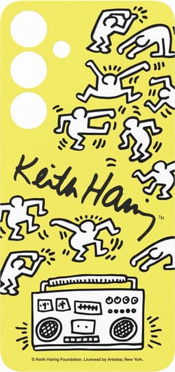Samsung - Keith Haring Dance Plate - Geschikt voor Samsung Galaxy S24 - Yellow — thumbnail 4