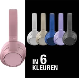 Fresh 'n Rebel Clam Core - Draadloze Bluetooth Koptelefoon - Over-Ear - 45 uur Speelduur - Pastel Pink — thumbnail 7