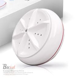 Borvat® - draagbare mini-turbo wasmachine - Kleine Wasmachine - Draagbare Wasmachine - Mini Wasmachine Met Centrifuge - Efficiënte en handige wasoplossing — thumbnail 4