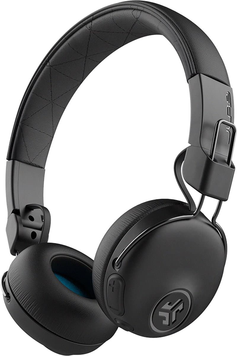 JLab Studio Anc Koptelefoon Met Bluetooth - 45 Uur Batterij - Noise Cancelling - Draadloze Onear Hoofdtelefoon - Inklapbaar - Zwart — afbeelding 1