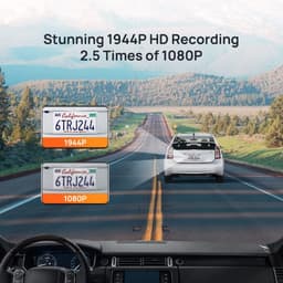 Dashcam - Dashcam Voor Auto - 1944P HD - Wi-Fi Connection — thumbnail 4