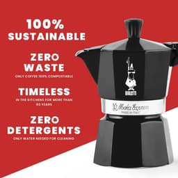 Bialetti - Moka Express - Percolator - 1/c - Zwart — thumbnail 5