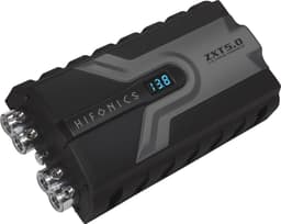 HiFonics ZXT5.0 - Autoversterker - Condensator 5 Farad - Hybrid Power capacitor - Stroom buffer 5.0 Farad - Elco - met Volt meter — thumbnail 1