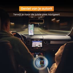 R2B Telefoonhouders Auto Zuignap met Draadloze Oplader + Bluetooth Transmitter Auto - Raam/Dashboard/Ventilatie - Gsm Houder Auto - FM Transmitter - Autolader - Auto Accessoires — thumbnail 2
