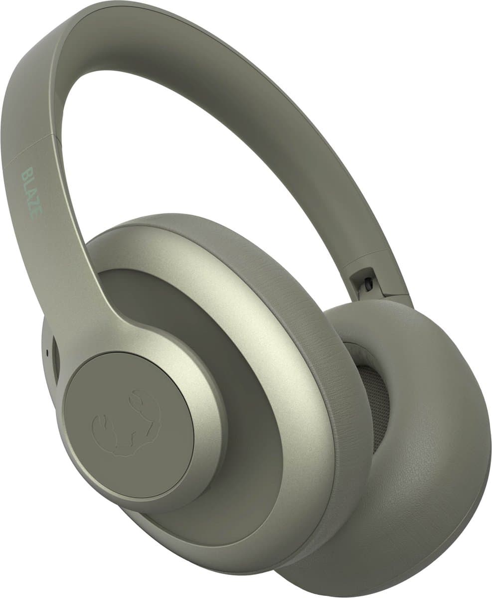Fresh 'n Rebel Clam Blaze – Draadloze Bluetooth Koptelefoon – 80 uur Speelduur – Met volume wiel - Dried Green — afbeelding 1