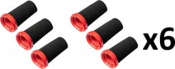 6 x Filters vervanging geschikt voor Bosch stofzuiger FLEXXO SERIE 4 — thumbnail 1
