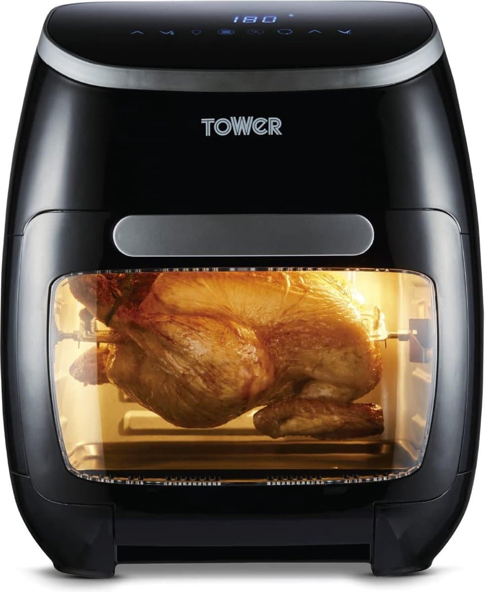 Digitale Airfryer 10in1 - Snelle Air Circulatie - Heteluchtfriteuse 2000W - 99% Minder Vet - Hele Lucht Oven 11L - Incl. Accessoires — afbeelding 1