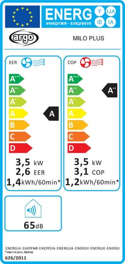 Argoclima ODIN PLUS 13000 mobiele airconditioner — thumbnail 2