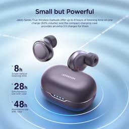 Joyroom Wireless Pro - Bluetooth Oordopjes - Oortjes Draadloos - Draadloze Oortjes Bluetooth - Paars — thumbnail 4