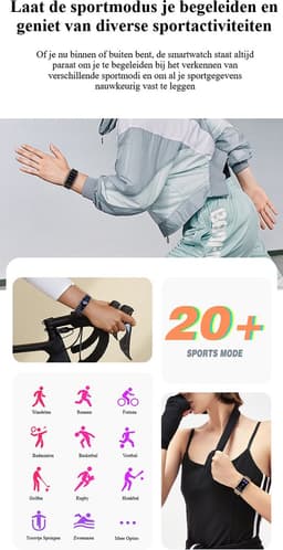 Kiraal Livery - Schitterende Activity Tracker - Stijlvol - Android & iOS - RVS - Goud — thumbnail 4