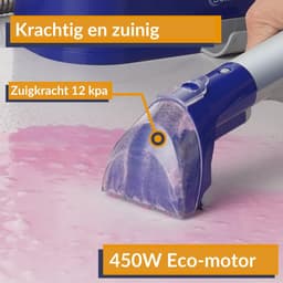 Sommertal MultiCleaner WS450 5in1 Apparaat voor Tapijt, Trap, Bekleding, Bank, Auto, Dieren, Vlekken, krachtige 450w Motor, Wasstofzuiger, met accessoires, Zelfreinigend — thumbnail 2