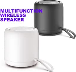 Set van Mini Waterdicht Wireless Bluetooth Speaker Dubbele Draadloze Luidspreker F11 Waterdicht & TWS-stereokoppeling & Subwoofer & Spraakoproepfunctie & Type-C Snelladen, Waterproof Wireless Speaker 24 Uur accu Verjaardag-Cadeau-Muziek — thumbnail 5