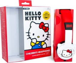 Hello Kitty - kinderkoptelefoon met volumebegrenzing - verstelbaar - comfortabel (rood/wit) — thumbnail 5