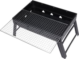 BBQ- Opvouwbare Draagbare Barbecue - 43x29x23cm-en ingeklapt 43x29x 6 cm — thumbnail 1