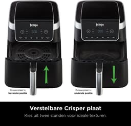 Ninja Airfryer XXL Max Pro - 6.2 liter - 6 Kookprogramma's - in Hoogte Verstelbare Plaat - 2024 Model - AF180EU — thumbnail 6