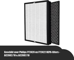 Replacements® filterset geschikt voor Philips AC2889, AC2887, AC2882, AC2878, en AC3822 luchtreinigers - FY2420 en FY2422 - 2-delig — thumbnail 2