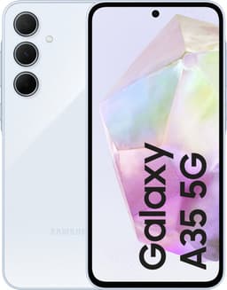 Samsung Galaxy A35 - 128GB - Awesome Iceblue — thumbnail 1