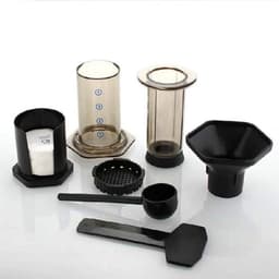Filter Glas Espresso Koffiezetapparaat Draagbare Cafe Franse Pers CafeCoffee Pot Voor Machine Drop verzending — thumbnail 4