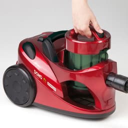 DOMO DO7279S - Stofzuiger zonder zak - ECO - 1000W - Rood — thumbnail 2