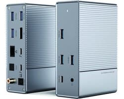 Hyper HyperDrive GEN2 Thunderbolt 3 40000 Mbit/s - Grijs