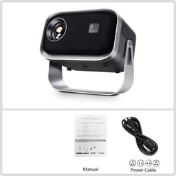 Fs2 - Beamer 4k HD - Projector -Draagbare Mini Beamer - WiFi 6 - HDMI - Bluetooth 5.0 - Android 11 - Airplay - Home cinema — thumbnail 5