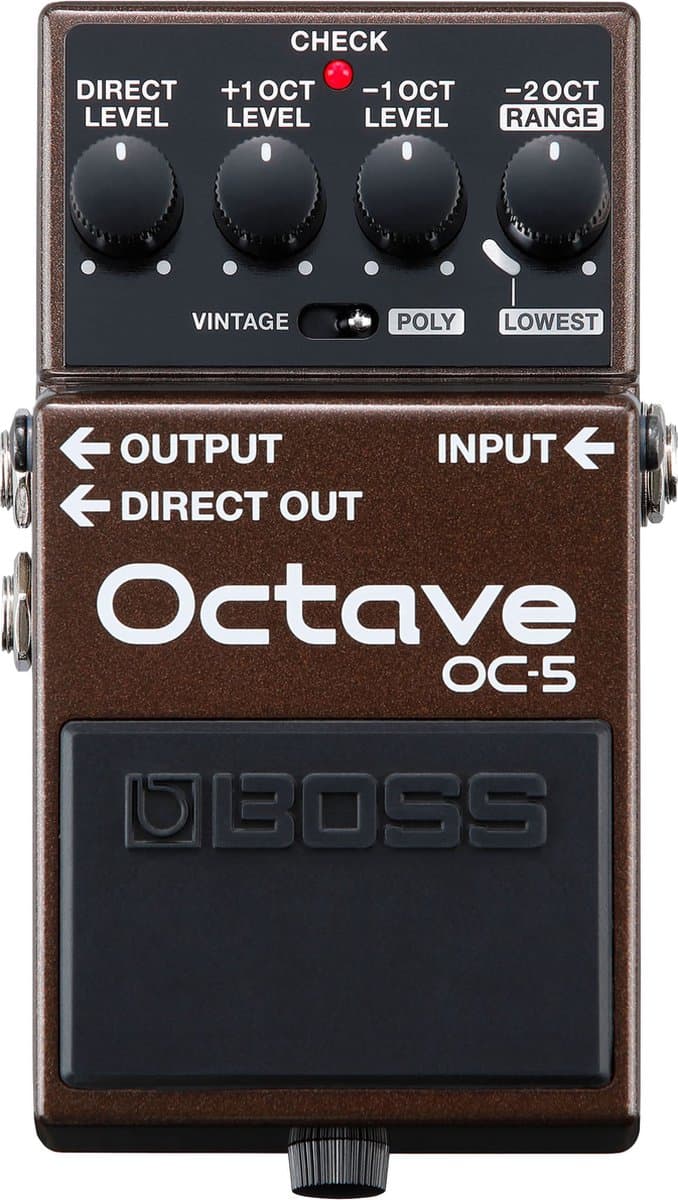 Boss OC-5 - Octave effectpedaal - Zwart — afbeelding 1
