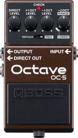 Boss OC-5 - Octave effectpedaal - Zwart — thumbnail 1