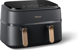 Philips 3000 serie NA352/04 - Airfryer - 9L - Dubbele mand — thumbnail 3