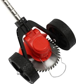 Accu Grasmaaier - Elektrische grasmaaier - Draadloze Grastrimmer - Hoogte Verstelbare - Accu Aangedreven - 200W - 8 Messen — thumbnail 5