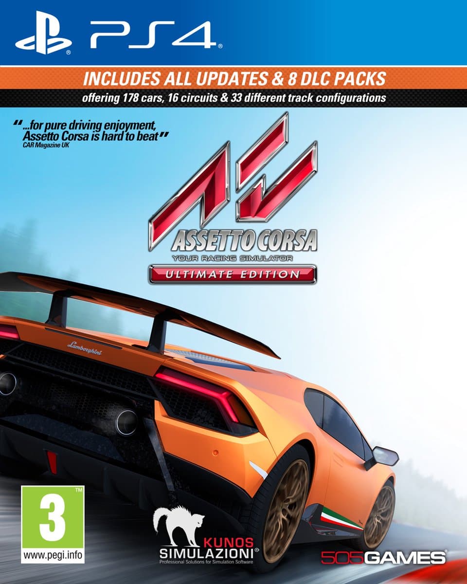 Assetto Corsa - Ultimate Edition - PS4 — afbeelding 1