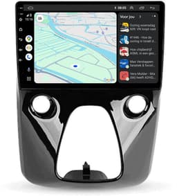 Carplay autoradio voor Citroën C1 | 2015 t/m 2021 | Android 13 | Draadloos Apple Carplay & Android auto | 2GB + 32GB | 8-Core processor | Davilon | 2025 model | 2015 2016 2017 2018 2019 2020 2021 | Bluetooth & Wifi | Met Frame — thumbnail 4
