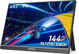 Arzopa A1 Game Z1FC - Portable Gaming Monitor - Ingebouwde Kickstand - 144hz - 16.1 inch — thumbnail 1