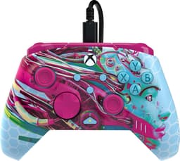PDP Gaming Rematch Bedrade Controller - Android Dreams Glow in the Dark - Xbox Series X|S — thumbnail 1