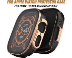Luxe Extra Stevige Screen Protector Case Geschikt Voor Apple Watch Ultra 44Mm Voor Serie 6 5 4 SE