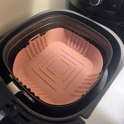 Silicone Oven Airfryer Vierkant Model Bakmat 20 cm - Kleurrijk Hittebestendig Afwasbaar — thumbnail 3