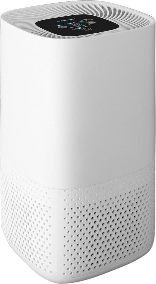 Lanaform - AV-99C - Luchtreiniger WiFi HEPA H13 - Verwijdert 99,95% Van Deeltjes, Pollen, Dierenharen - Koolstoffilter, UV Licht - PM2.5 Sensor - Stille Nachtmodus - CADR 145 M³/h, Voor 25 M² — afbeelding 1