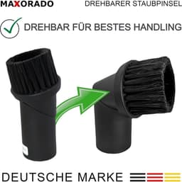 Maxorado Stofzuiger Set 4-delig - buis + combimondstuk + handvat + stofborstel geschikt voor Miele, Ecoline, Tango Plus, en meer — thumbnail 2