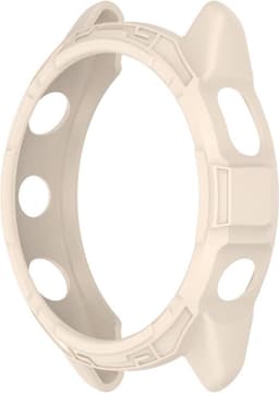 TPU Hoesje Geschikt voor de Garmin Forerunner 265 - Sterk Materiaal - Beige — thumbnail 9