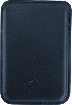 Coverzs wallet met pasjeshouder geschikt voor MagSafe Apple iPhone 12/13/14/15/16/Mini/Max/Pro/Pro Max/Plus - Kaarthouder - Pasjeshouder voor telefoons - PU leren portemonnee geschikt voor MagSafe (blauw) — thumbnail 1