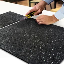 FLOORDIREKT Anti Trillingsmat - Wasmachine en Wasdroger - Geluidsdempende Antislip Mat - Trillingsdemper - 19,7 mm - 62,5 x 100 cm — thumbnail 3