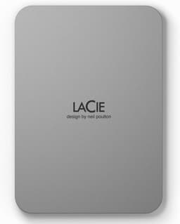 LaCie Mobile Drive (2022) - Externe Harde Schijf - 5 TB - Zilver — thumbnail 1