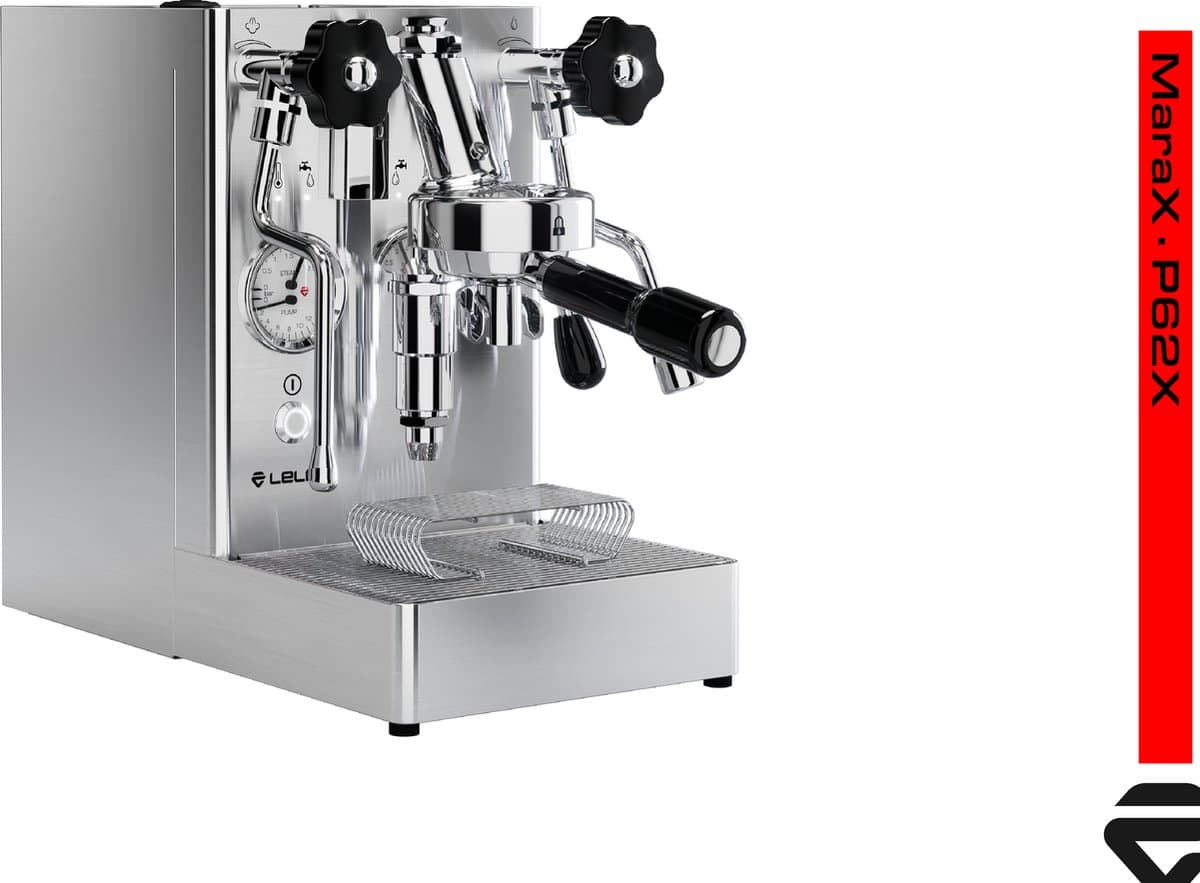Lelit - MaraX PL62X deluxe (versie 2) - Espressomachine - Zilver — afbeelding 1