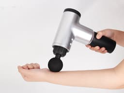Massage gun - Zilver - Draadloos - Spierherstel en Relax massage — thumbnail 3
