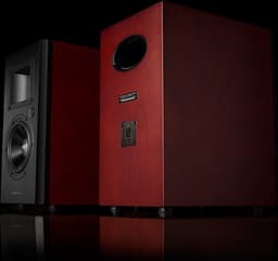 AirPulse: A200 actieve speakers - kersenhout — thumbnail 5