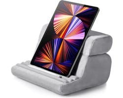 UGREEN Universele Opvouwbare Standaard voor Telefoon/Tablet/iPad/E-reader van 4.7 tot 12.9 Inch - Verstelbare Kussenhouder voor Smartphones - Tablet houder kussen - Ideaal voor op schoot - Grijs