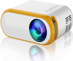 Mini Video-Beamer 1080P Full HD - Draadloze Projector voor Smartphone, iPhone, Samsung, Huawei - Compatibel met TV Stick, TV-Box, HDMI, USB, TF/SD-Kaart, VGA, AV-Audio - WiFi-Functionaliteit — thumbnail 1