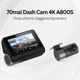 70Mai Dashcam 4K – Dashcam Voor Auto Voor En Achter – Bioscoop Kwaliteit – ADAS Systeem – Parkeercamera — thumbnail 3