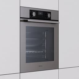 Wiggo WO-BFA610(G) - Inbouw heteluchtoven - 73L - Airfryer functie - Hetelucht - Soft Close deur - Telescooprails - Energieklasse A - Grijs - 5 jaar garantie — thumbnail 4