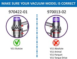 Plus.Parts® Filter geschikt voor Dyson Outsize (alternatief voor 970422-01) — thumbnail 3