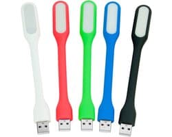 USB siliconen lamp | 6 led | laptop sterk | 1 Stucks | Willekeurige kleur
